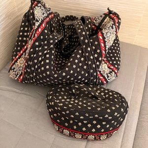 VERA BRADLEY Weekender and Cosmetic Bags SET